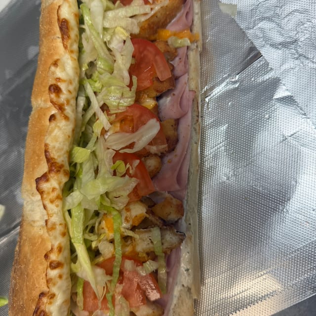 Chicken Cordon Bleu Sub.