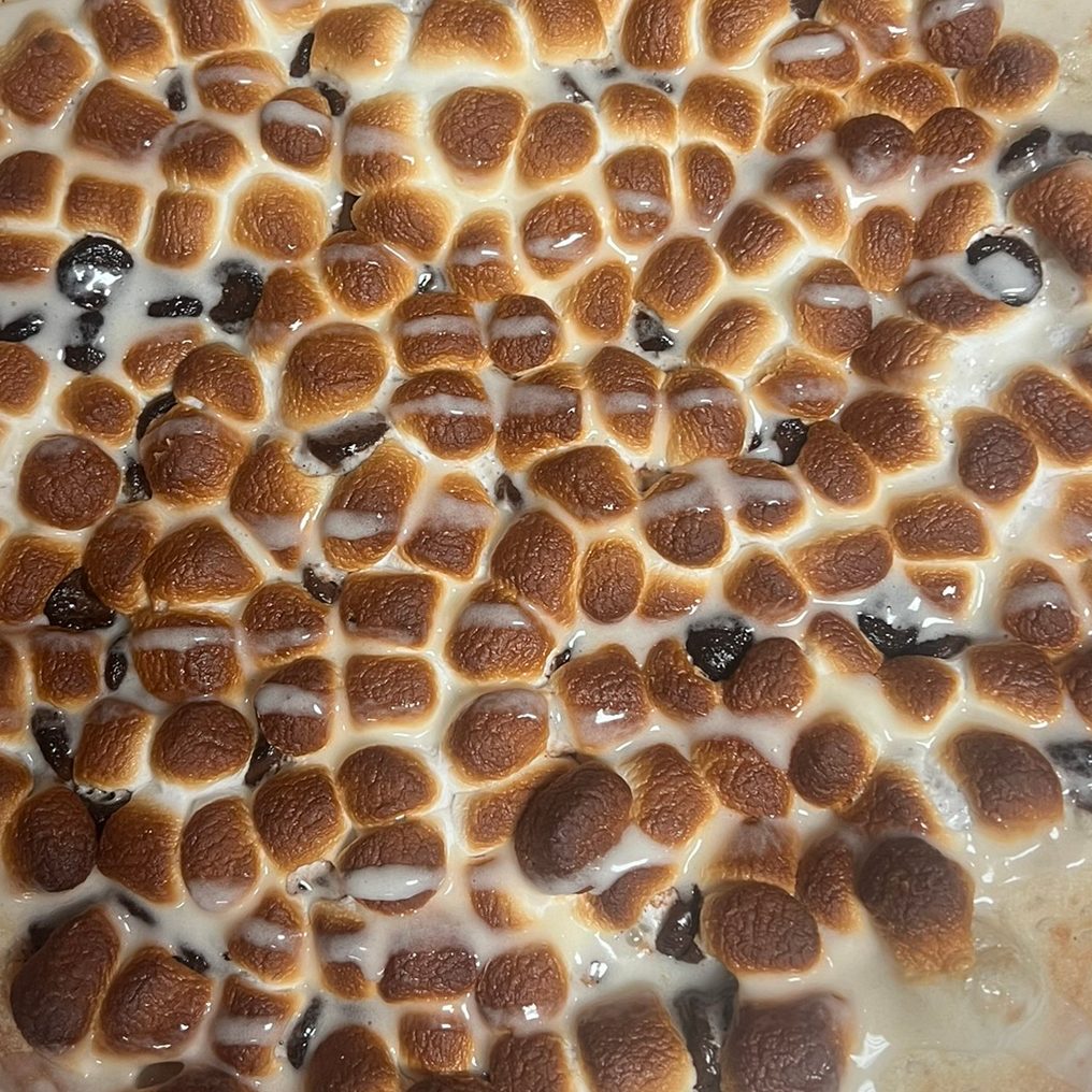 S’mores Dessert Pizza.