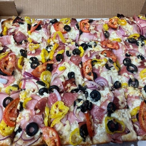 Greek Pizza.