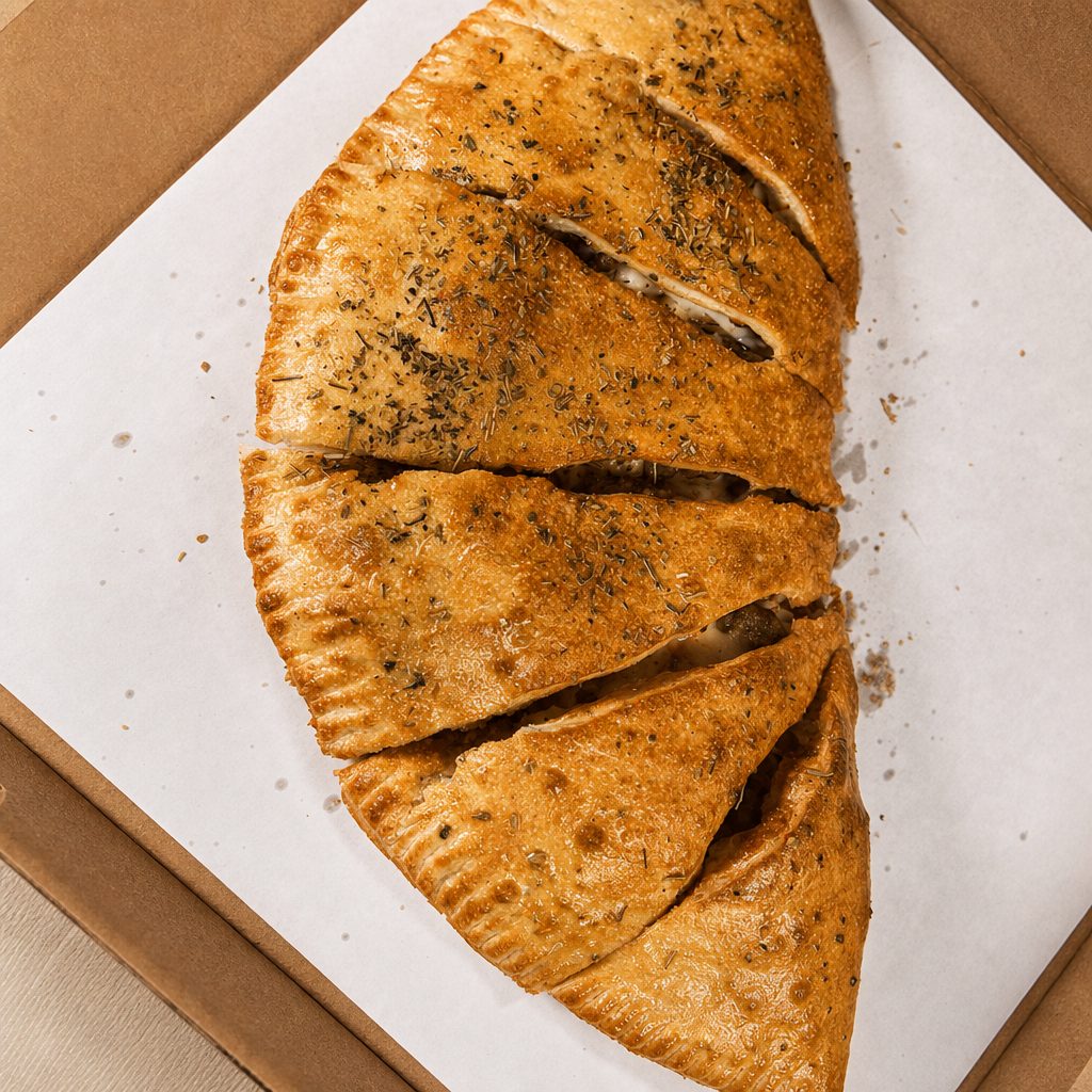 Ham & Cheese Calzone.