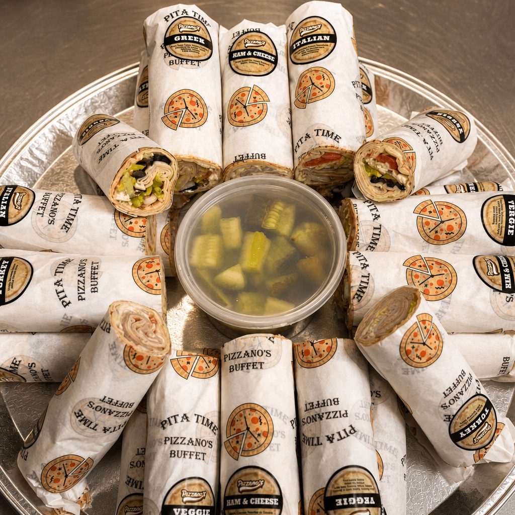 Grilled Chicken Caesar Pita.