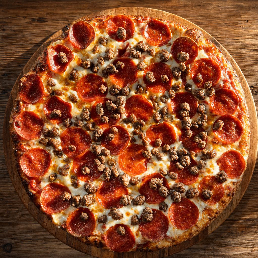 Original Round Pizza Pickup Special.