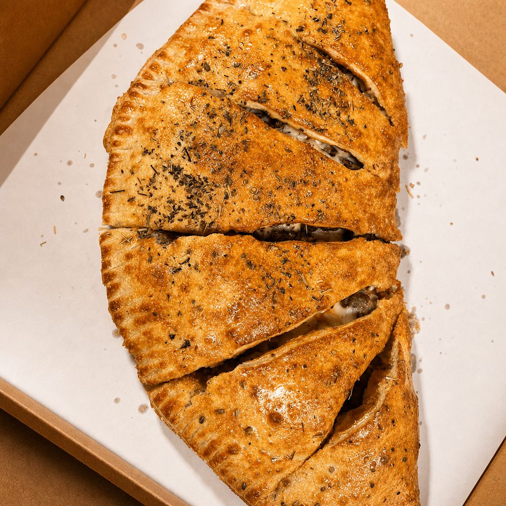 White Cheese Calzone.