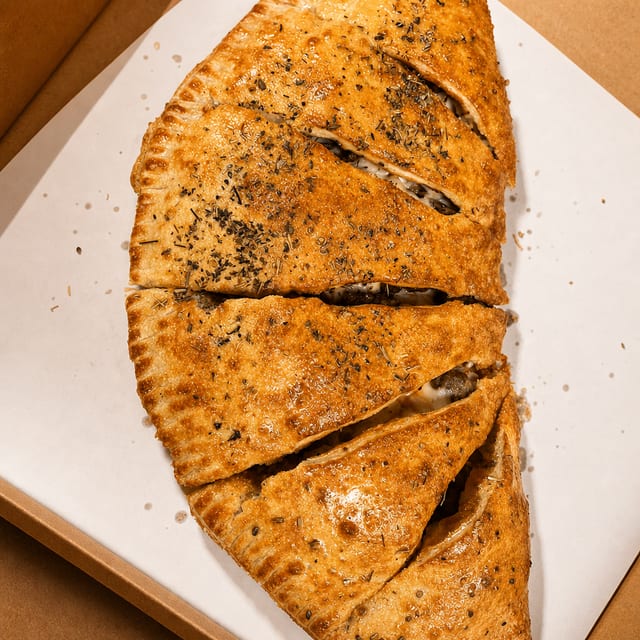 White Cheese Calzone.