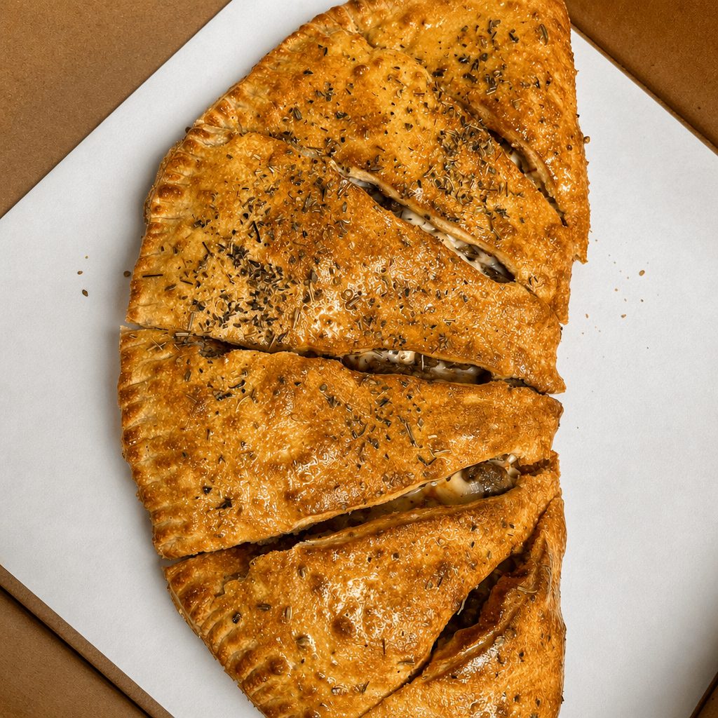 Italian Meat Supreme Calzone.