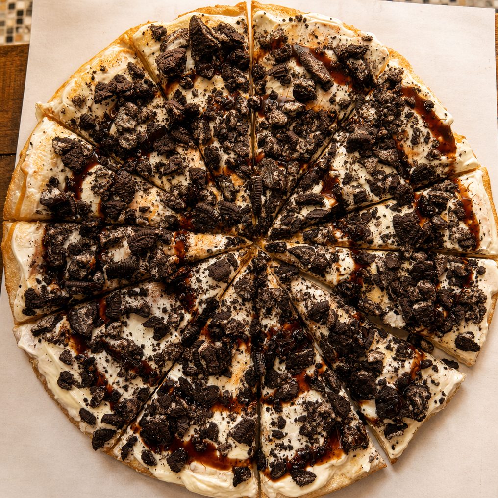 Oreo Dessert Pizza.