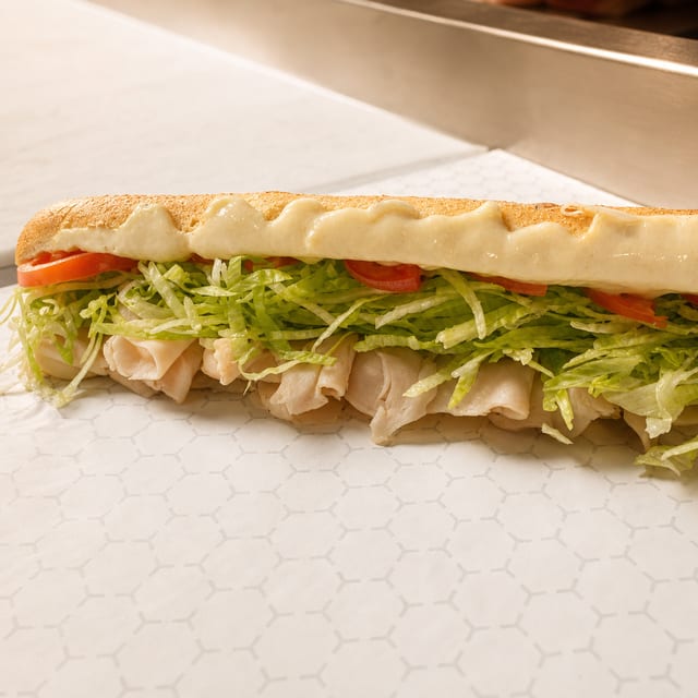 Turkey & Cheese Sub.